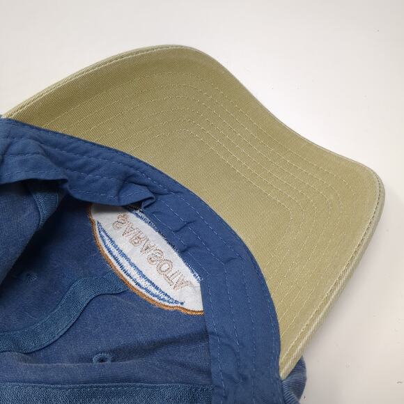 Sarasota Slideback Baseball Cap Multicolor One Size Adjustable Embroidered Denim - Picture 8 of 10